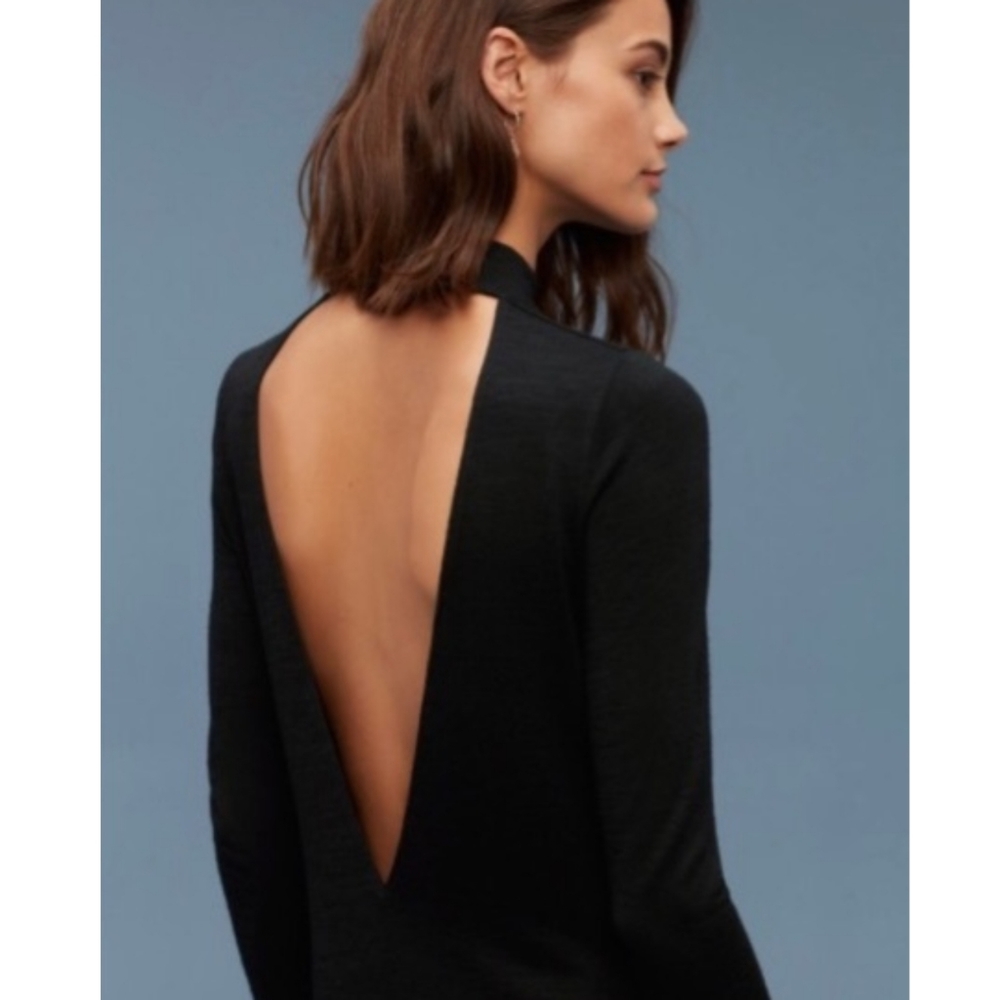 Wilfred Open Back Sweater